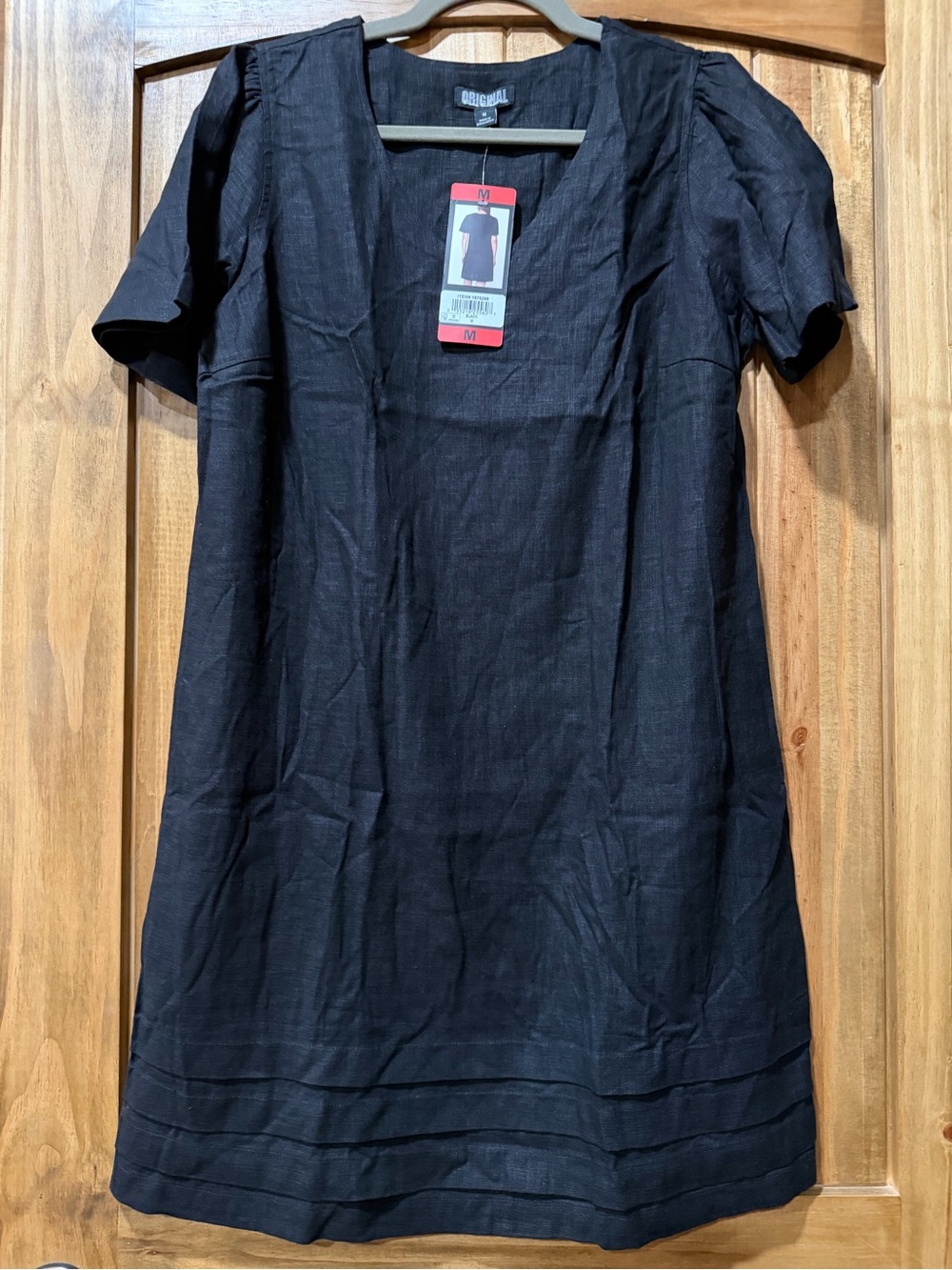 Nicole Miller Black Midi Dress